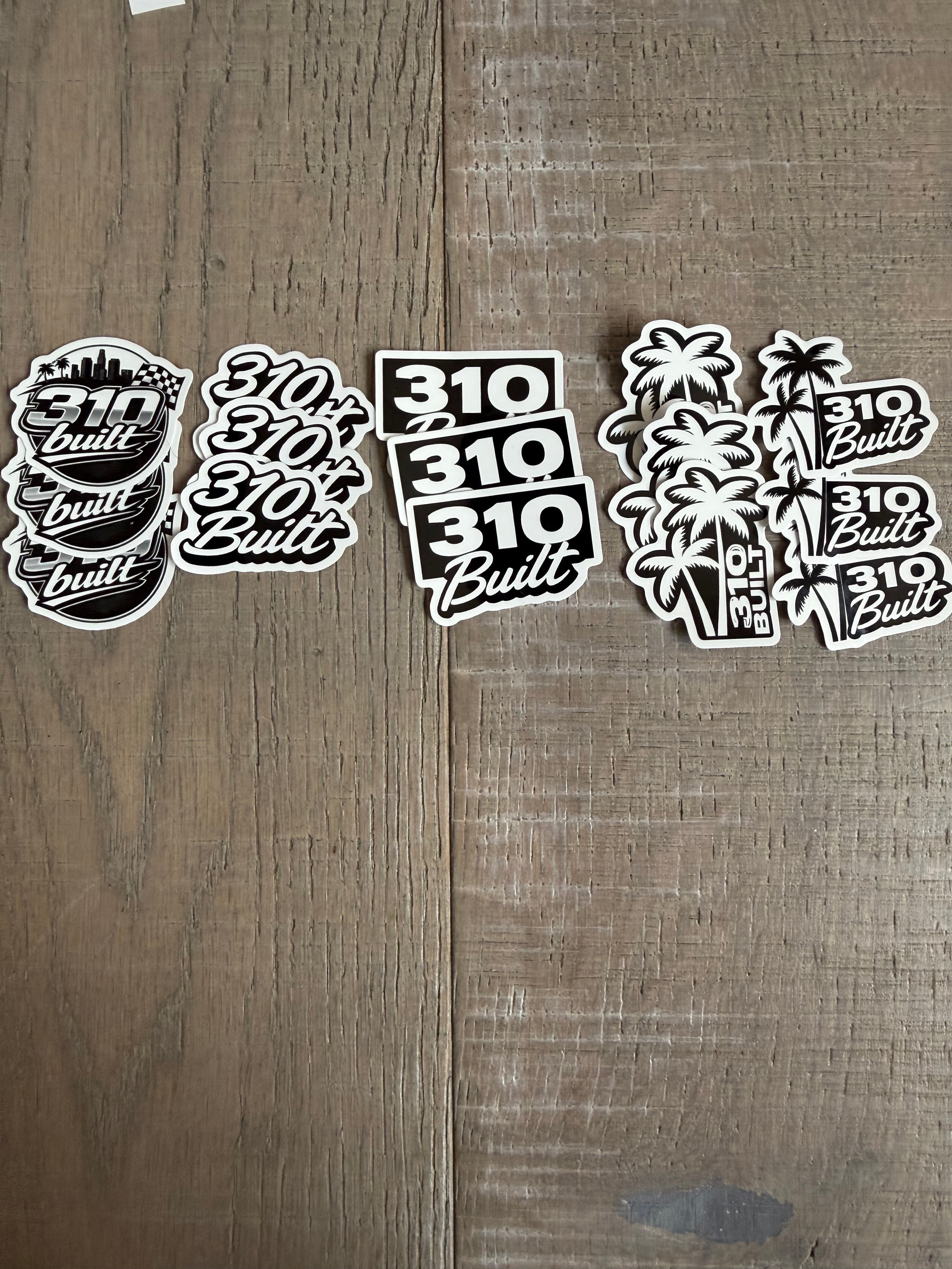 310built stickers